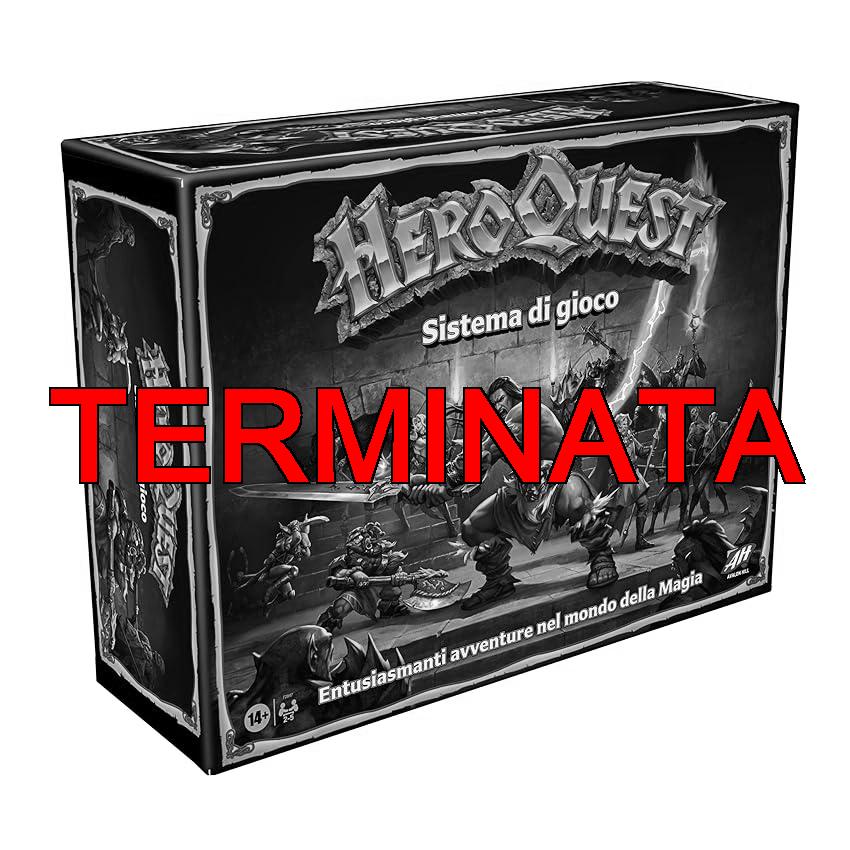 Hasbro Gaming Avalon Hill HeroQuest, Gioco da Tavolo per Ragazzi e Ragazze dai 14 Anni, Gioco di Strategia in Stile Dungeon Crawler, a Tema Fantasy per 2-5 Giocatori