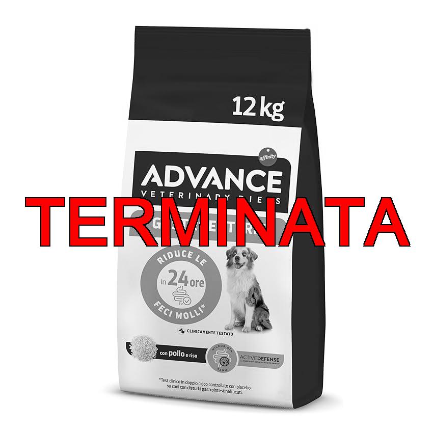 Advance Veterinary Diets 1 Gastroenteric Cibo per Cani, 12 kg (Confezione da 1), 12000 unità