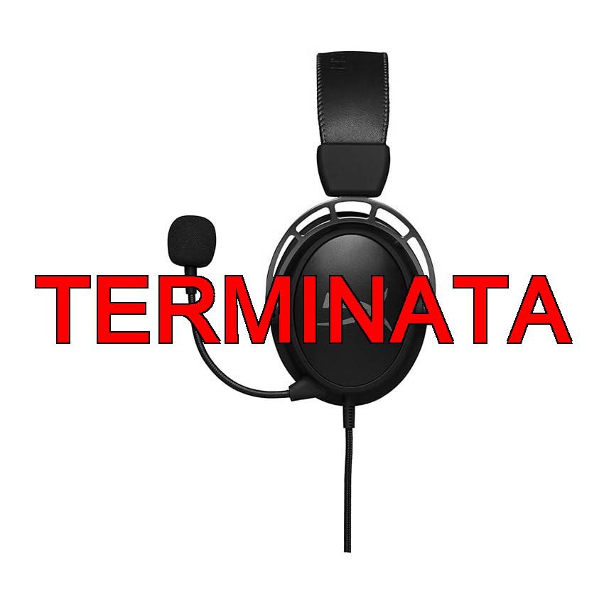 HyperX Cloud Alpha, Cuffie da Gaming con Jack Audio da 3,5 mm, Comandi sul Cavo, Telaio in Alluminio, Cuscinetti in Memory Foam Rivestiti in Similpelle, Adatto per PS4, Xbox e PC, Nero, Rosso