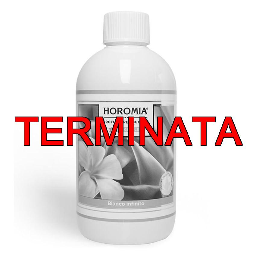 HOROMIA Profumo per Bucato Bianco Infinito 500ml – Profuma Bucato per Lavatrice e Asciugatrice