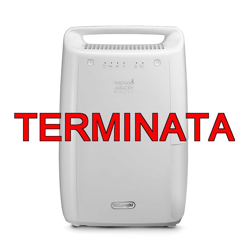 De’Longhi Tasciugo AriaDry – Deumidificatore Casa Portatile con Sistema di Filtrazione a 3 Azioni, Assorbi Umidità 10L, Giorno, Asciugabiancheria, Antimuffa, Bassa Rumorosità, Bianco (DEX210SF)