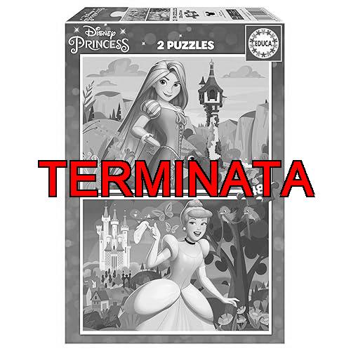 Educa – Puzzle Disney Principesse | 2×48 pezzi Puzzle Set | Disney Principesse, Bambina | dai 4 anni (19997)