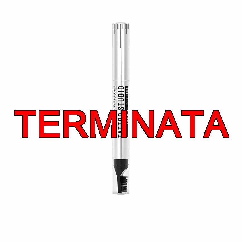 Maybelline New York Stick Sopracciglia Tattoo Brow Lift, Effetto Laminazione come da Salone fino a 24 H, Applicazione Facile e Veloce, Tonalità: 01 Biondo