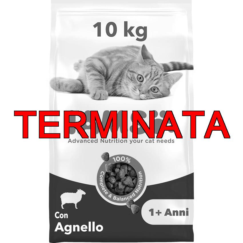 IAMS Cibo secco per gatti con agnello – Cibo secco per gatti da 1-6 anni, 10 kg