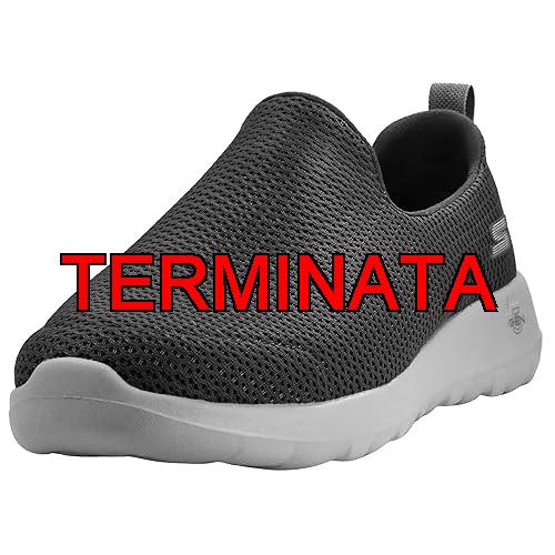 Skechers Mens Go Walk Max Charcoal Mesh Trainers 43 EU