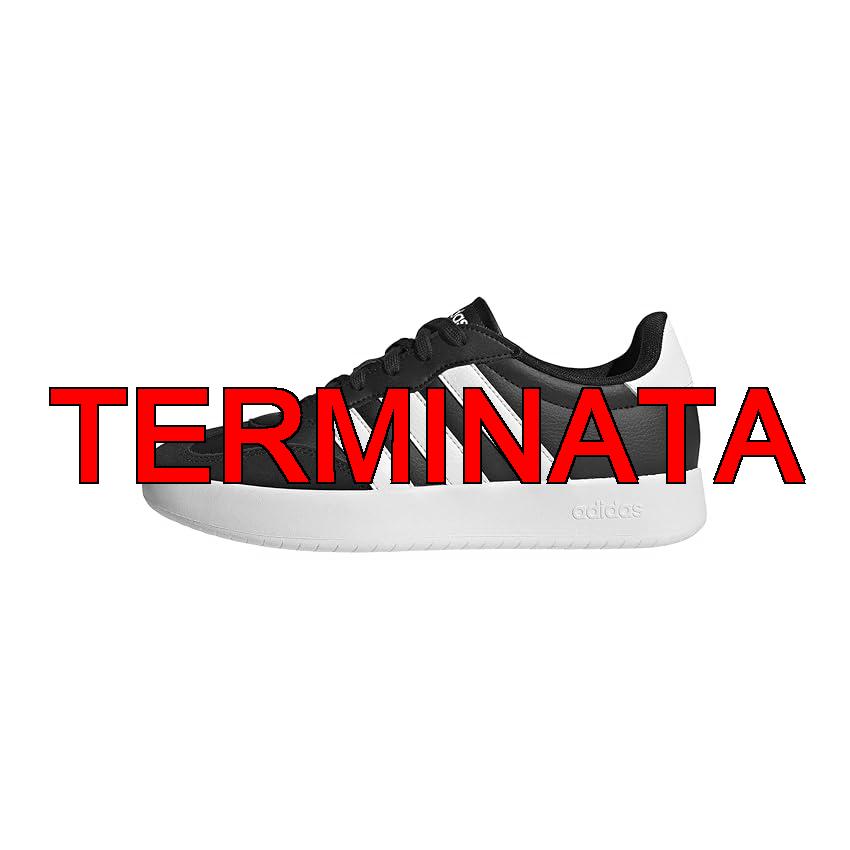adidas Uomo BARREDA Shoes, Core Black, Cloud White, Core Black, 42 EU