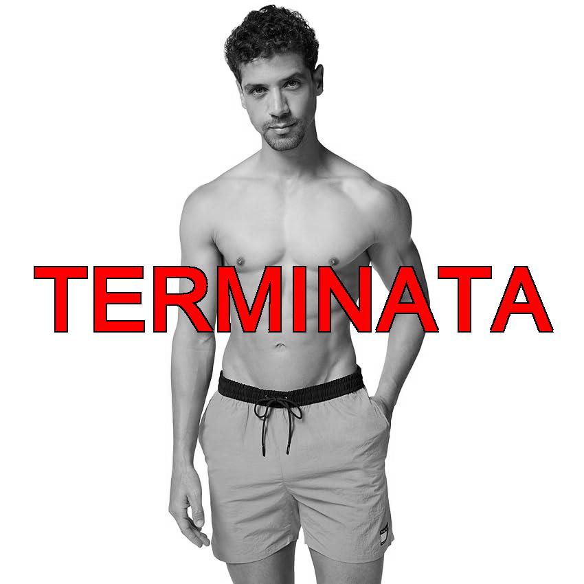 Tommy Hilfiger Uomo Pantaloncino da Bagno Medium Drawstring con Coulisse, Verde (Fort Green), M