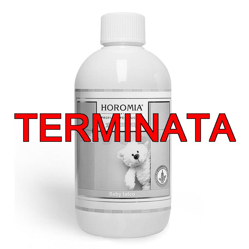 HOROMIA Profumo per Bucato Baby Talco 500ml – Profuma Bucato per Lavatrice e Asciugatrice