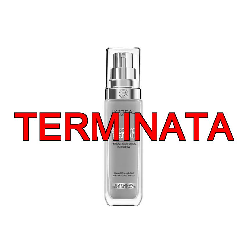 L’Oréal Paris Fondotinta Liquido, Incarnato Uniforme e Illuminato, Finish Naturale, Per Tutti i Tipi di Pelle, Formula con Acido Ialuronico, Accord Parfait, Tonalità: 7R, C Rose Amber