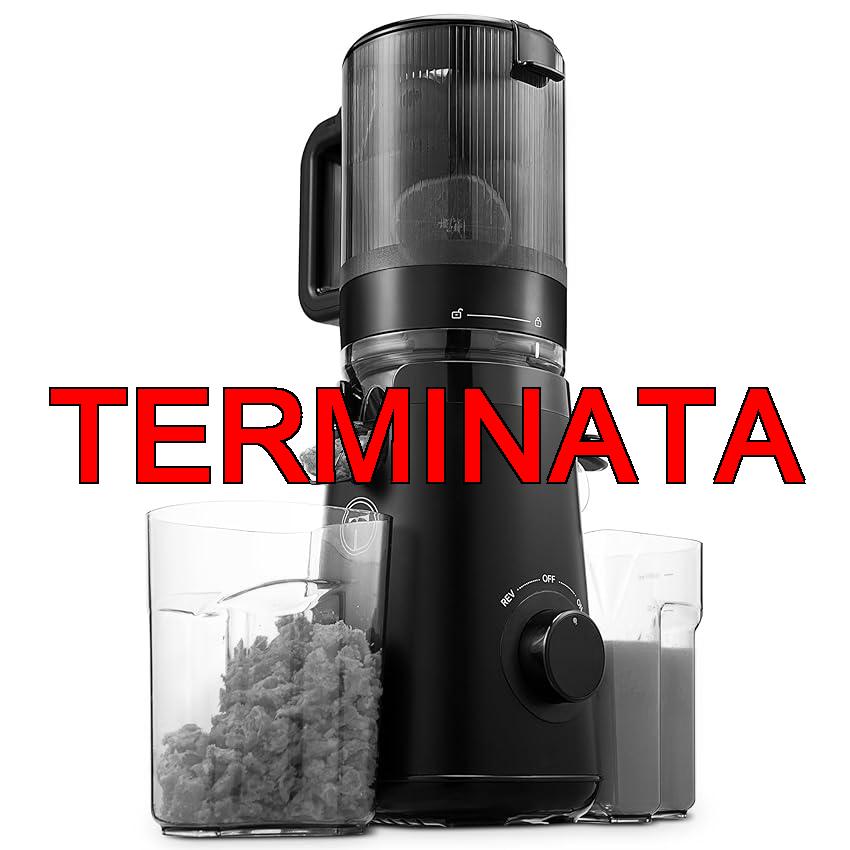 TUUMIIST Estrattore Frutta e Verdura 135 mm, 1,8 L Estrattore di Succo, Centrifuga Frutta e Verdura, 99% Nutrienti Preservati, Senza BPA, Nero