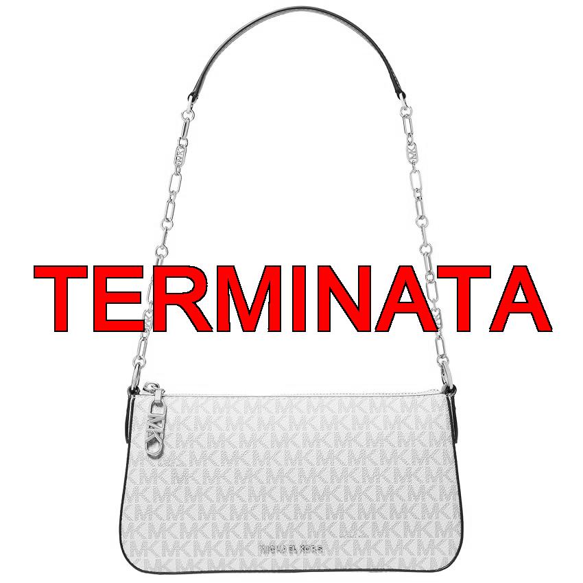 Michael Kors 32S5G8EW6B-149 MD CHAIN POUCHETTE Donna VANILLA, ACRN Taglia TU