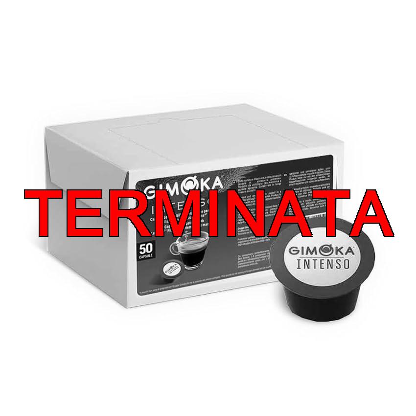 Gimoka – Gusto Intenso – 50 capsule compatibili con macchina Lavazza Firma – Intensità 12 – Made in Italy