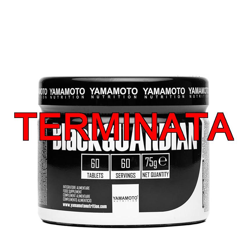 YAMAMOTO NUTRITION Black GUARDIAN 60 Compresse, Integratore Alimentare con Funzione Depurativa, Epatica e Antiossidante, Favorisce la Funzionalità Gastrointestinale