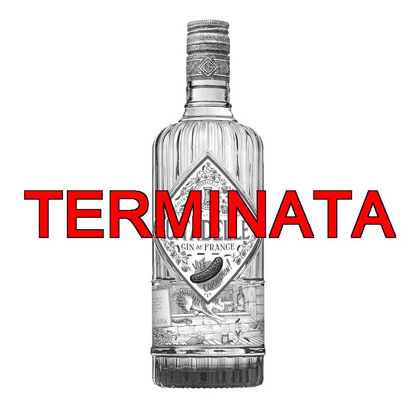 Citadelle, Gin Vive Le Cornichon, 700ml, Ideale per Gin Tonic Premium, Note Erbacee, Sapide, Fresco, Gin Artigianale Francese, Idea Regalo, 43,8% Vol.