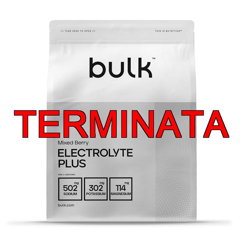 Bulk Electrolyte Plus, Mixed Berry Flavour, 420 g, 60 Servings, Replenishes Electrolytes, Boosts Hydration, Supports Muscle Function & Performance, Vegan-Friendly