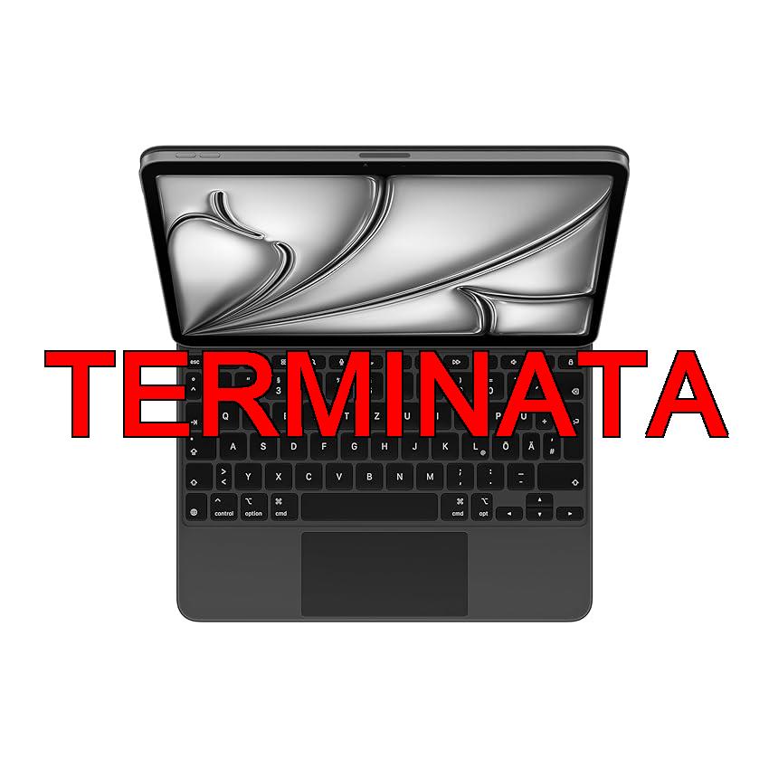 Apple Magic Keyboard per iPad Air 11″ (M3) – Tedesco – Nero