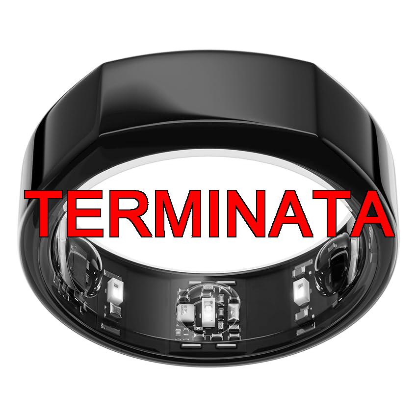 Oura Ring Gen3 Heritage – Misura 10, Black | Monitora sonno, frequenza cardiaca e fitness – Batteria fino a 7 giorni – Compatibile con iOS, Android – Provalo con il kit di misurazione Oura