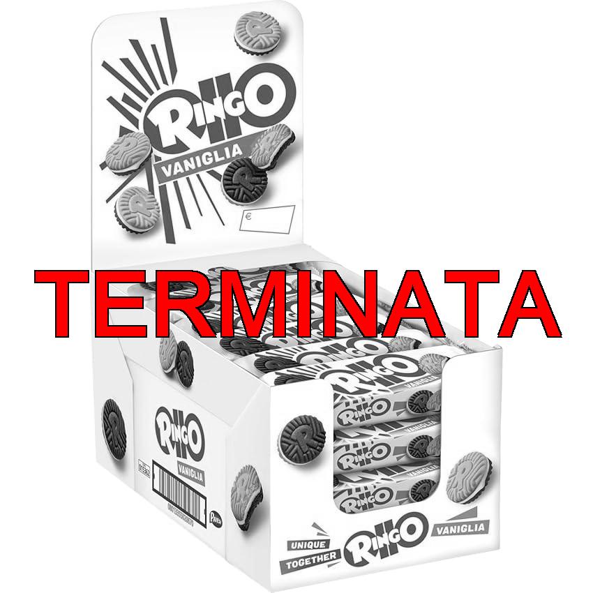 Pavesi – Ringo biscotti farcito con crema alla vaniglia 55gr, confezione da 24 (1320gr)