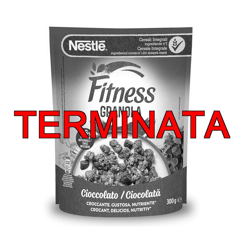 FITNESS Granola Cioccolato con Avena e Cereali Integrali 300g