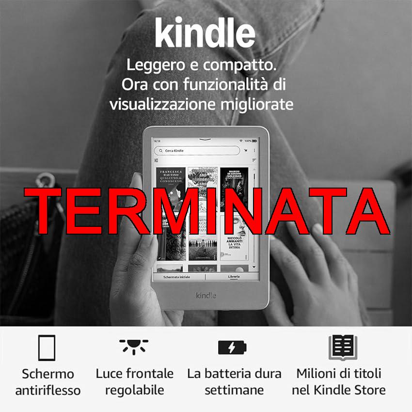 Amazon Kindle (Ultimo modello) – Il più leggero e compatto, con schermo antiriflesso, cambio pagina più rapido, illuminazione frontale regolabile- 16 GB – Con pubblicità – Verde Matcha