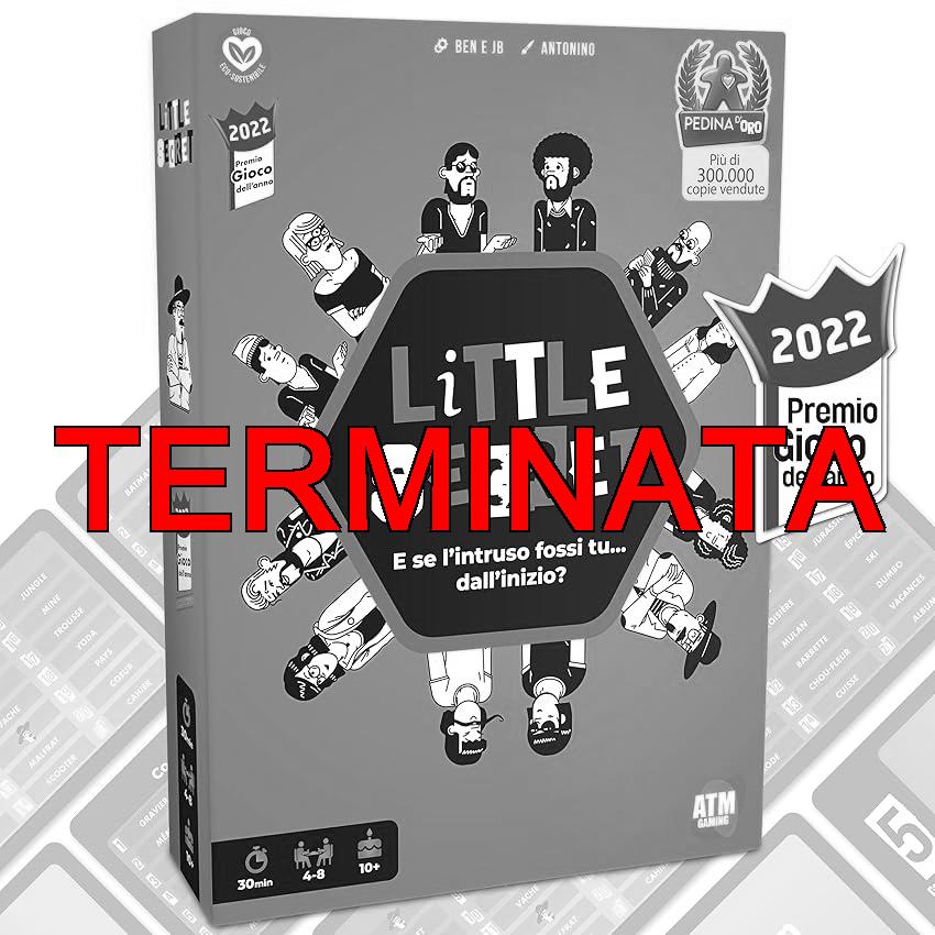 ATM Gaming Little Secret - Giochi da tavolo - Gioco di Bluff, Creatività e di Sospetto - Divertente gioco da tavolo per bambini e adulti - Giochi di Società