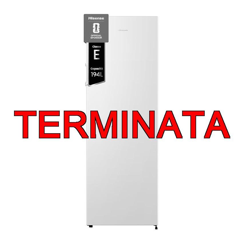 Hisense FV245N4AW2 Freezer Verticale, Total No Frost, 194 L, Bianco, Porte reversibili
