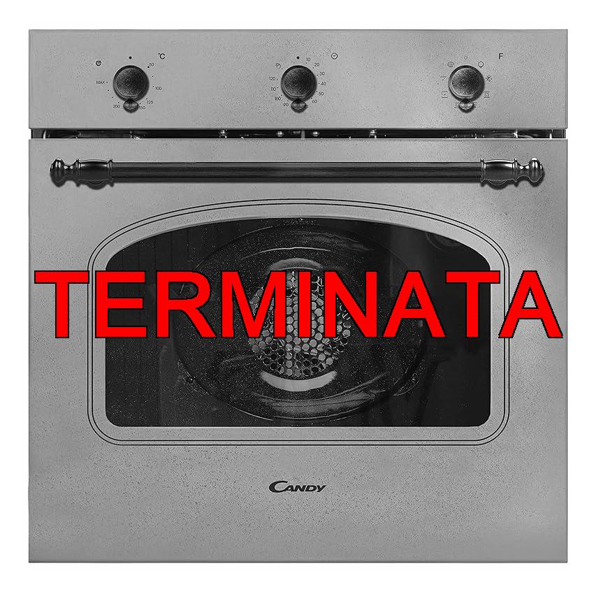 Candy Classic Forno Elettrico da Incasso Ventilato, 65 Litri, Classe A+, Funzione Pizza, 8 Programmi di Cottura con Funzione Cook Light, Design Rustico, 59,5 x 59,5 x 56,8 cm, Color Avena – FCC603NAV