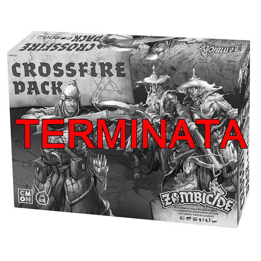 Asmodee Zombicide White Death, Crossfire Pack, Espansione Gioco da Tavolo, 14+ Anni, 1-6 Giocatori, Edizione in Italiano