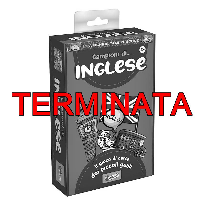 Liscianigiochi – I’m a genius Campioni di Inglese, 92314, da 5 anni