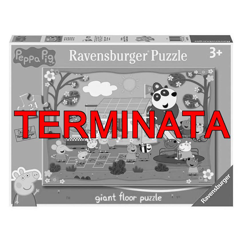 Ravensburger – Puzzle Peppa Pig | Puzzle Bambini 3 Anni | Puzzle 24 Pezzi Bambini Da Pavimento 70×50 Cm | Giochi Bambini 3 Anni | Regalo Bambina 3 Anni E Bambino | Peppa Pig Giocattoli