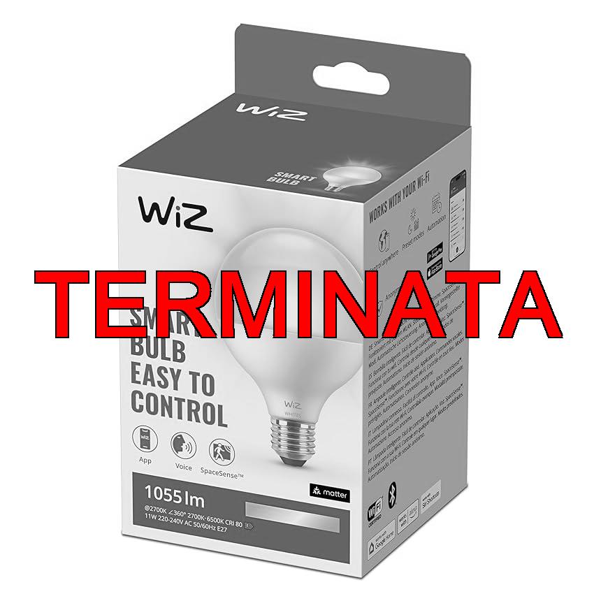 WiZ GU10 Smart LED Bulb – Sostituzione GU10 da 75W, sfumature di bianco, Wi-Fi, Bluetooth, controllo vocale, App, funziona con Google Home, Alexa e HomeKit, 1 lampadina