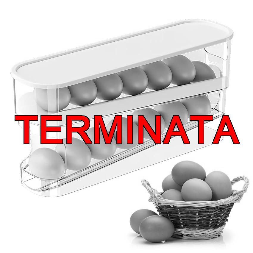 ZMDMAH porta uova da frigo, porta uova, portauova frigorifero,contenitore uova frigorifero