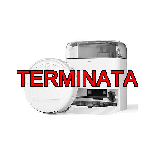 ECOVACS DEEBOT MINI Robot Aspirapolvere Lavapavimenti, 9000Pa, ZeroTangle 2.0, TrueMapping 2.0, Asciugatura ad Aria Calda 45°C, Svuotamento Automatico, Lavaggio Profondo Intelligente, Verde