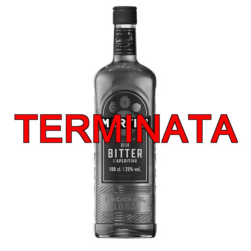 MARTINI Bitter Aperitivo, 25% ABV, 100cl , 1L, Infuso con Erbe Aromatiche Selezionate a Mano