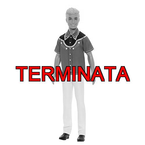 Barbie – Ken Fashionistas n. 226, bambola bionda con camicia Western, pantaloni e stivali rimovibili, edizione da collezione per il 65° anniversario, giocattolo per bambini, 3+ anni, HRH25