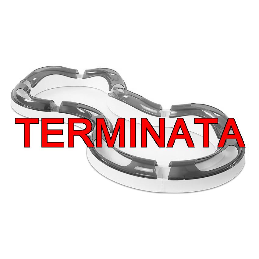 Catit Pista da gioco Design Senses, super roller, inclusa palla luminosa, per gatti, 1 pezzo (confezione da 1)