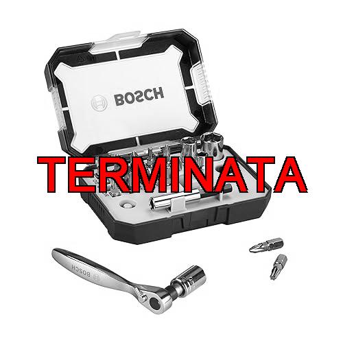 Bosch 26 pz. Set di Bit di Avvitamento con Cricchetti, bit PH, PZ, esagonali, T, S, Accessori Trapano e Cacciavite