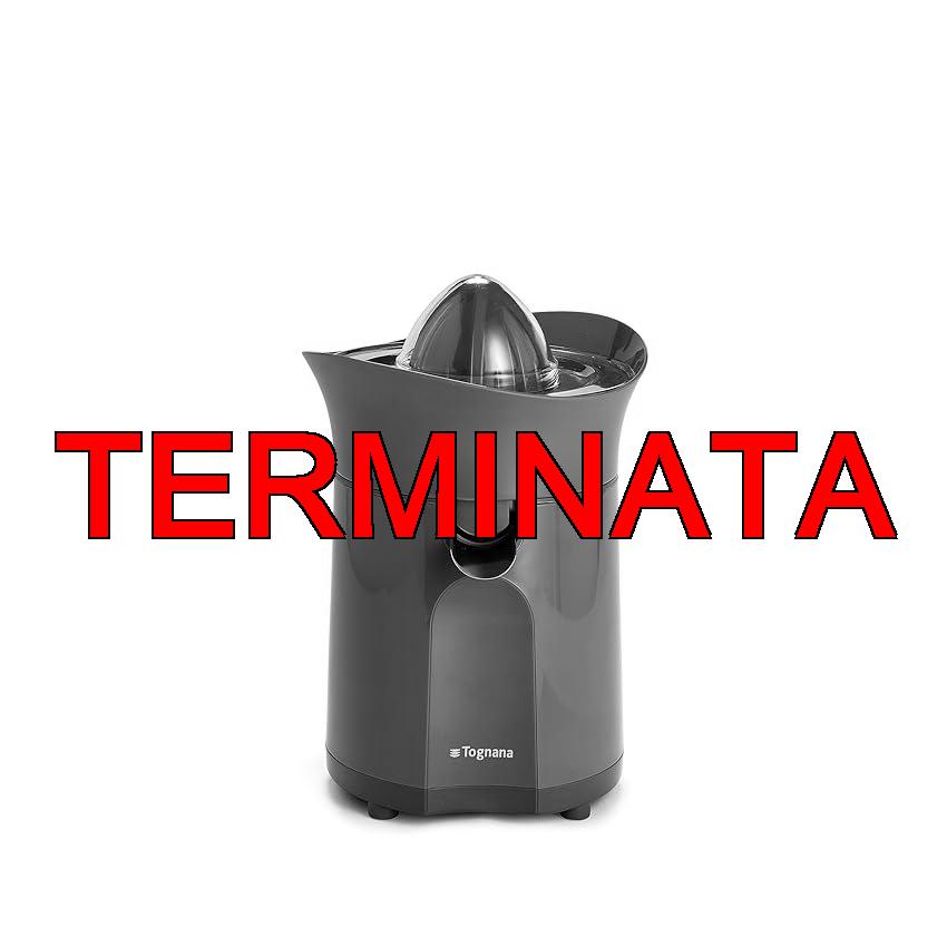 Tognana Iridea, spremiagrumi elettrico con sistema salvagoccia, rosso mela