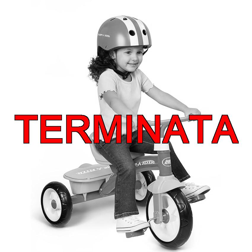 Radio Flyer Pink Rider Trike, triciclo rosa per esterni, per bambini da 2 ½ a 5 anni (Esclusiva Amazon)