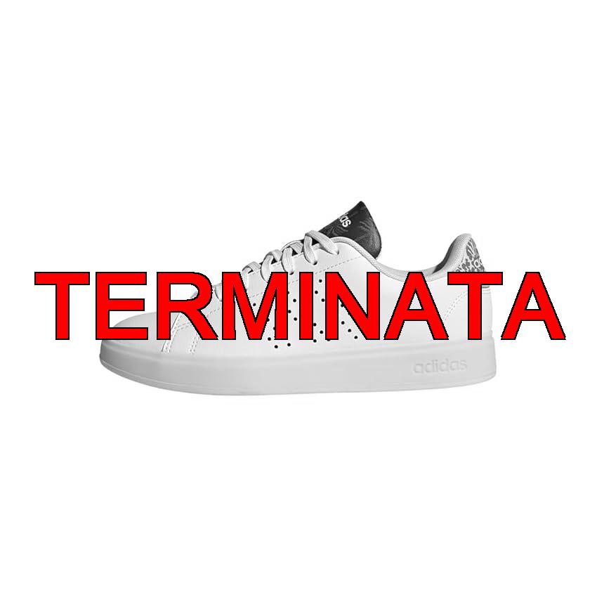 adidas Advantage 2.0 Shoes, Scarpe Donna, Cloud White, Night Indigo, off White, 36 2, 3 EU