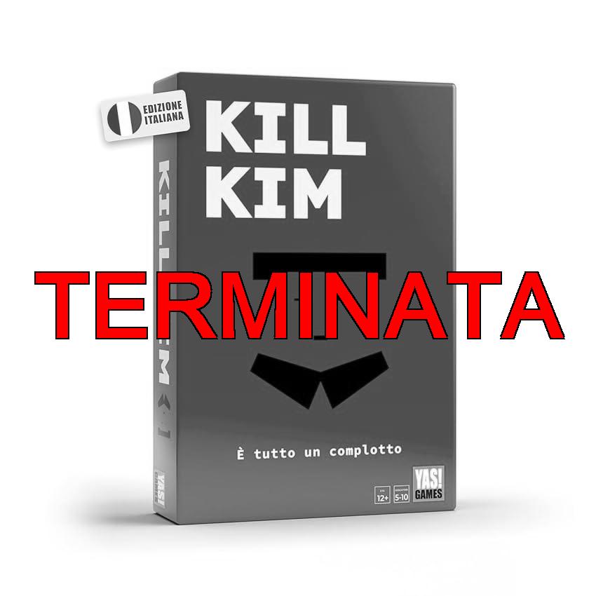 Yas Games – Kill Kim – L’Unico in Italiano – Party Game da 5 a 10 giocatori dai 12 anni in su