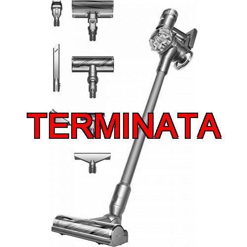 Dyson V8 Absolute Aspirapolvere Senza Filo, 115 AW, fino a 40 min di autonomia, Spazzola Motorbar anti-groviglio, rimuove peli di animali, Spazzola Fluffy, aspirapolvere portatile e per pavimenti