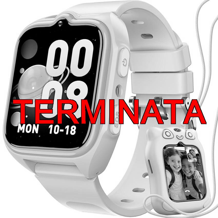 Blackview Smartwatch per Bambini, 1.75 inch TFT Smartwatch Chiamate GPS 4G, Chat Vocale, Videochiamata, SOS, Gioco, Fotocamera, Calcolatrice, Contapassi, Sveglia, Batteria da 800 mAh