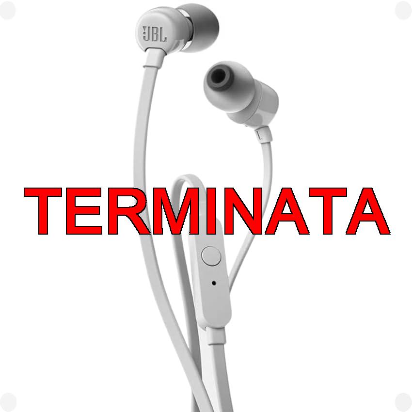 JBL T110 Purebass cuffie – bianco