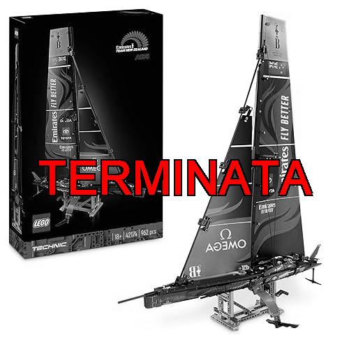 LEGO Technic Emirates Team New Zealand AC75, Modellino di Nave Yacht da Costruire, Kit Modellismo per Adulti con Barca a Vela, Idea Regalo Creativa per Uomo, Donna, Lui o Lei, Decorazione Casa 42174