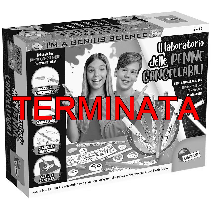 I’m A Genius Laboratorio delle Penne CANCELLABILI