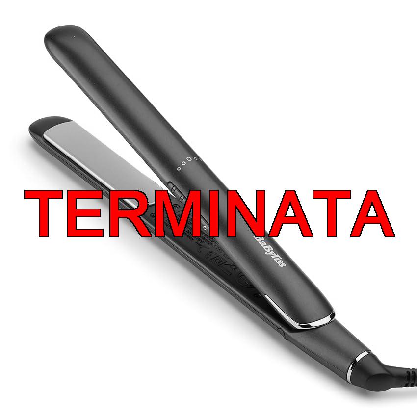 BaByliss Piastra Capelli Midnight Luxe, Piastre flottanti in Titanium-Ceramic,Pronta all’uso in 30 secondi, 3 Impostazioni di temperatura fino a 235°C, blu, 2516PE