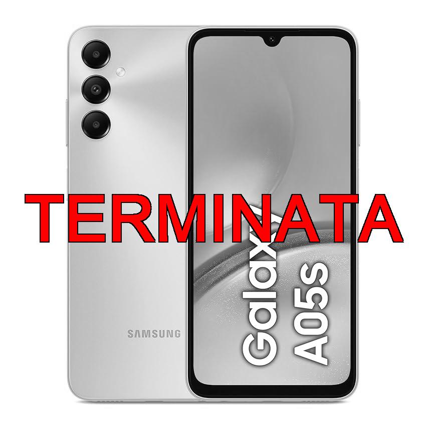 Samsung Galaxy A05s Smartphone Android, Display Infinity-U 6.7”, 4GB RAM, 128GB, Memoria Interna Espandibile fino a 1 TB, Batteria 5.000 mAh, Light Green (Versione Italiana)