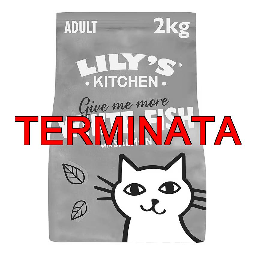 Lily’s Kitchen – Crocchette sane e deliziose di pesce per gatti, 2 kg