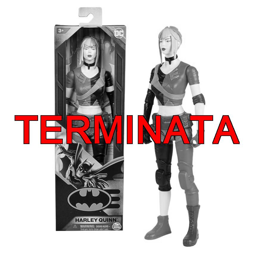 DC Comics, action figure di Harley Quinn, giocattoli da collezione dei supereroi da 30 cm per bambini e bambine dai 3 anni in su